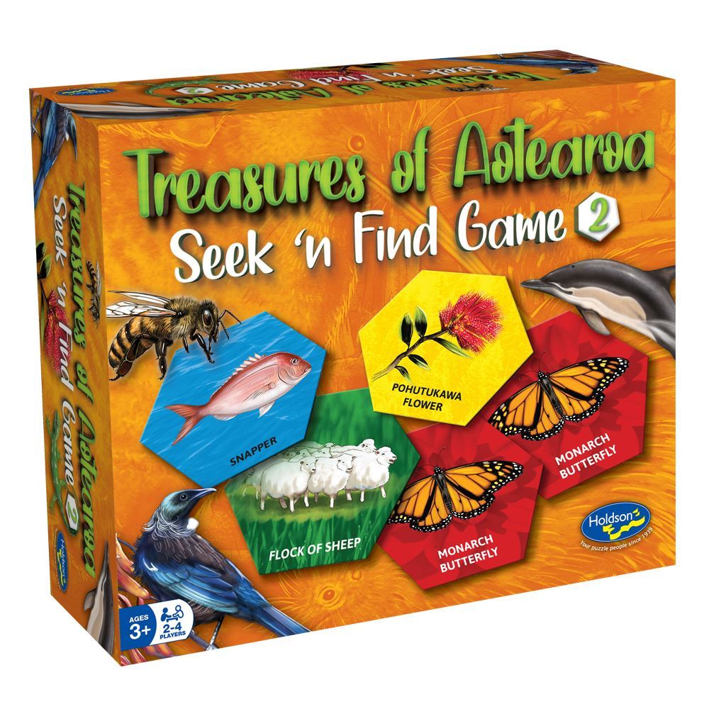 Game - Treasures of Aotearoa Seek &amp; Find #2