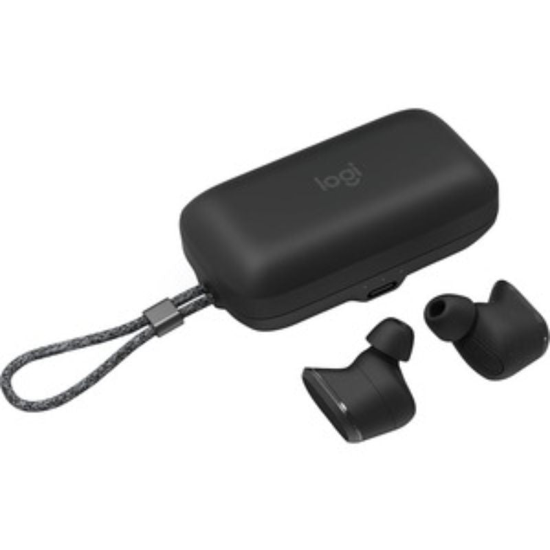 Logitech Zone True Wireless Bluetooth Earbuds - ANC, Dual Connectivity, Ideal for Business