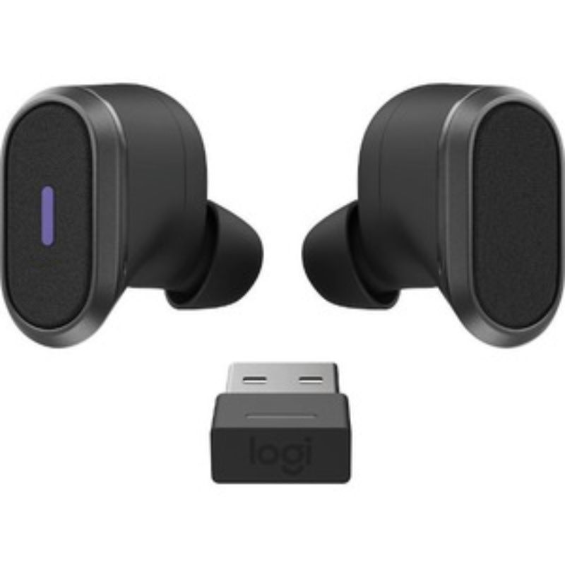 Logitech Zone True Wireless Bluetooth Earbuds - ANC, Dual Connectivity, Ideal for Business