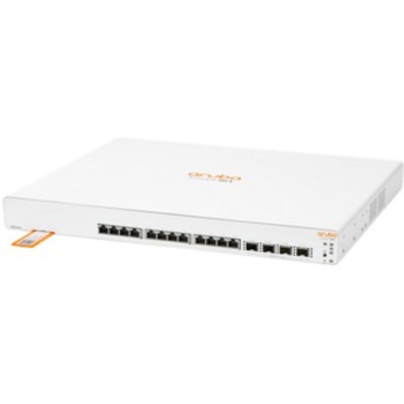 Aruba Instant On 1960 12XGT 4SFP+ Switch - 12 Port Managed 10 Gigabit Ethernet Solution