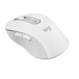 Logitech Signature M650 Wireless Optical Mouse - Bluetooth, Silent Clicks, Programmable - Off White