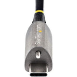 StarTech.com 1m Screw Locking USB-C Cable - 10 Gbps Data Transfer, 100W Power Delivery, 8K Video