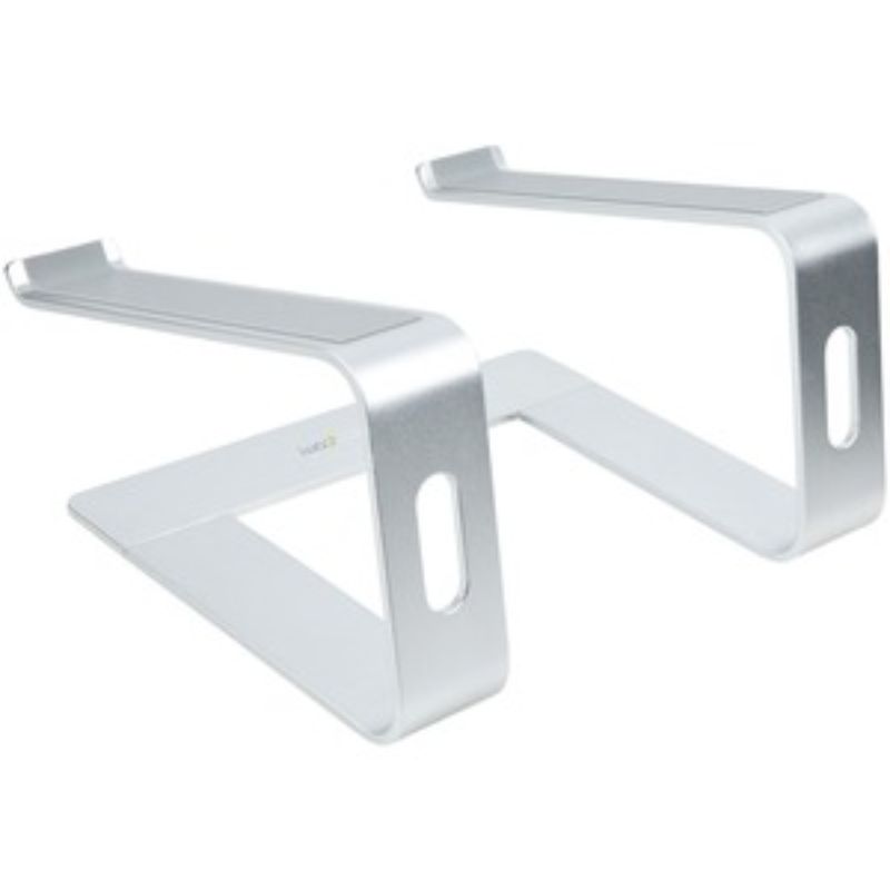 Ergonomic StarTech.com Laptop Stand for 17" Screen - 50kg Capacity - Aluminum & Sleek Design