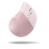 Logitech LIFT Vertical Ergonomic Mouse for Right-Handed Users - Comfortable & Stylish in Rose