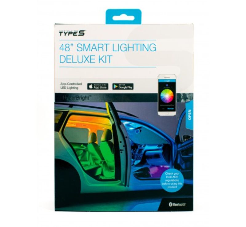 TYPE S - 48IN SMART LED PLUG AND GLOW DELUXE LIGHTING KIT