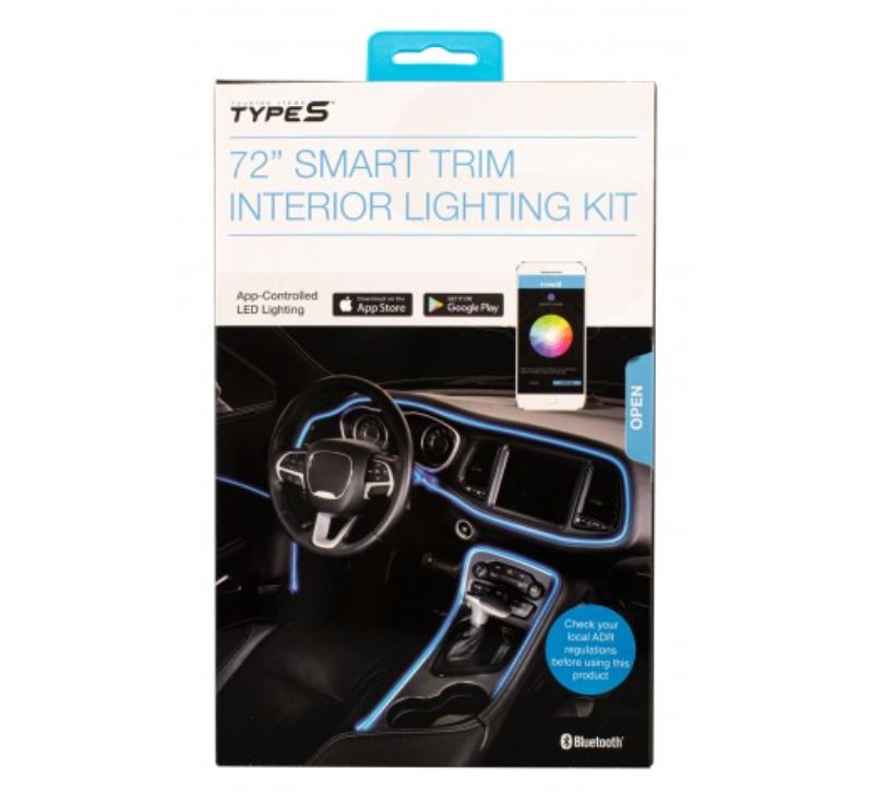 TYPE S - 72IN SMART LED INTERIOR TRIM LIGHTING KIT