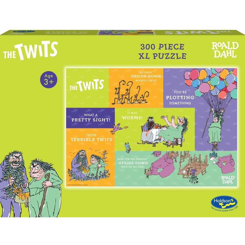 Holdson Puzzle - Roald Dahl, 300pc XL (The Twits)