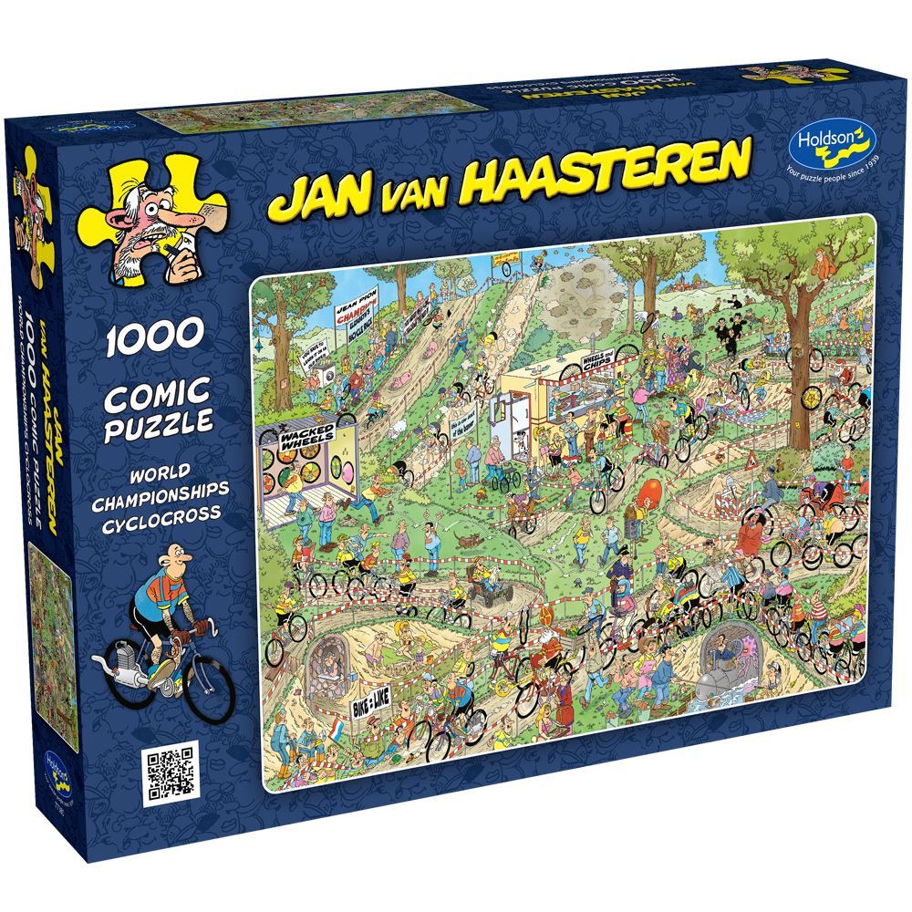 Holdson Puzzle - Jan Van Haasteren, 1000pc (World Championship Cyclocross)