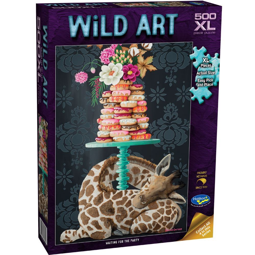Holdson Puzzle - Wild Art, 500XL pc (Waiting for the Party)