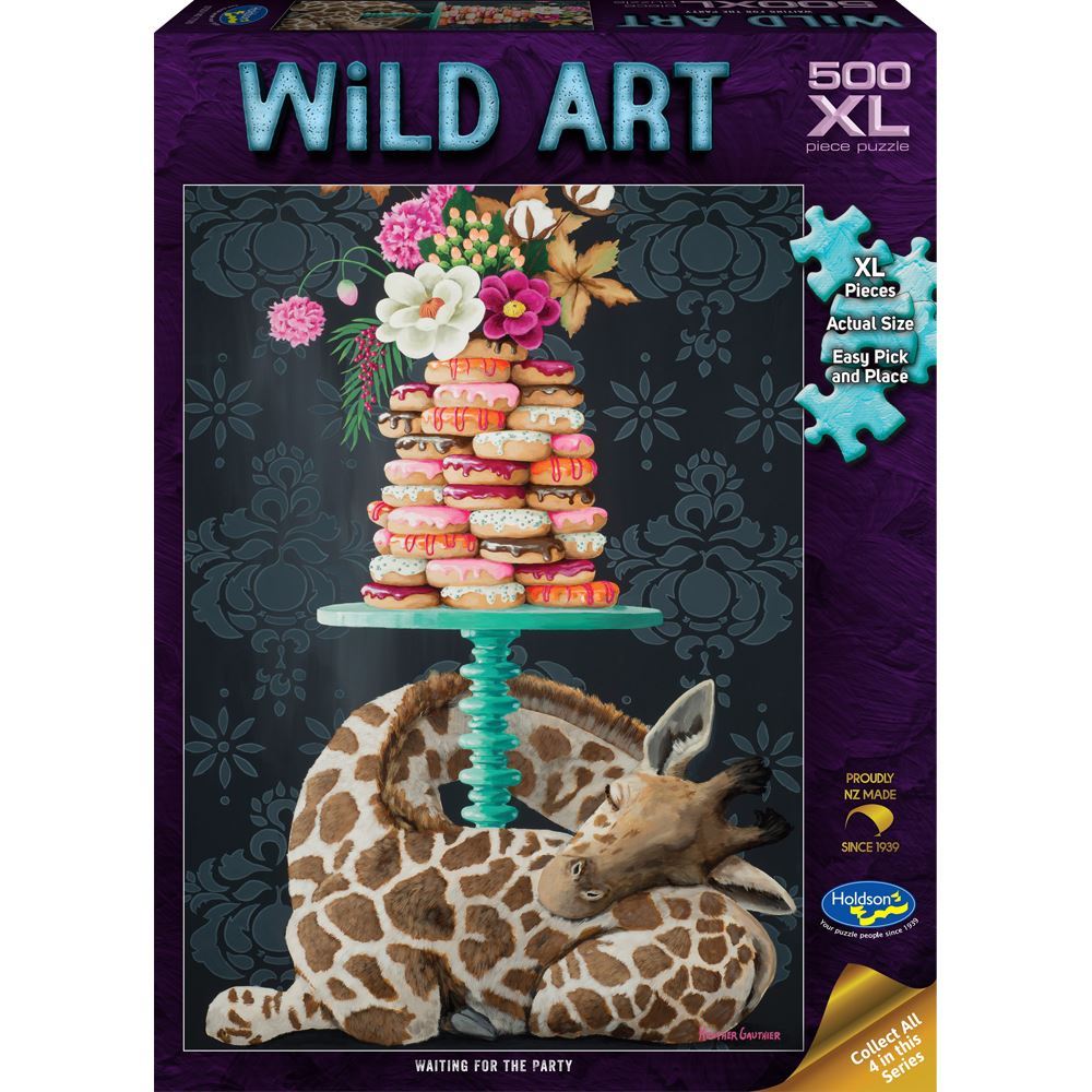 Holdson Puzzle - Wild Art, 500XL pc (Waiting for the Party)