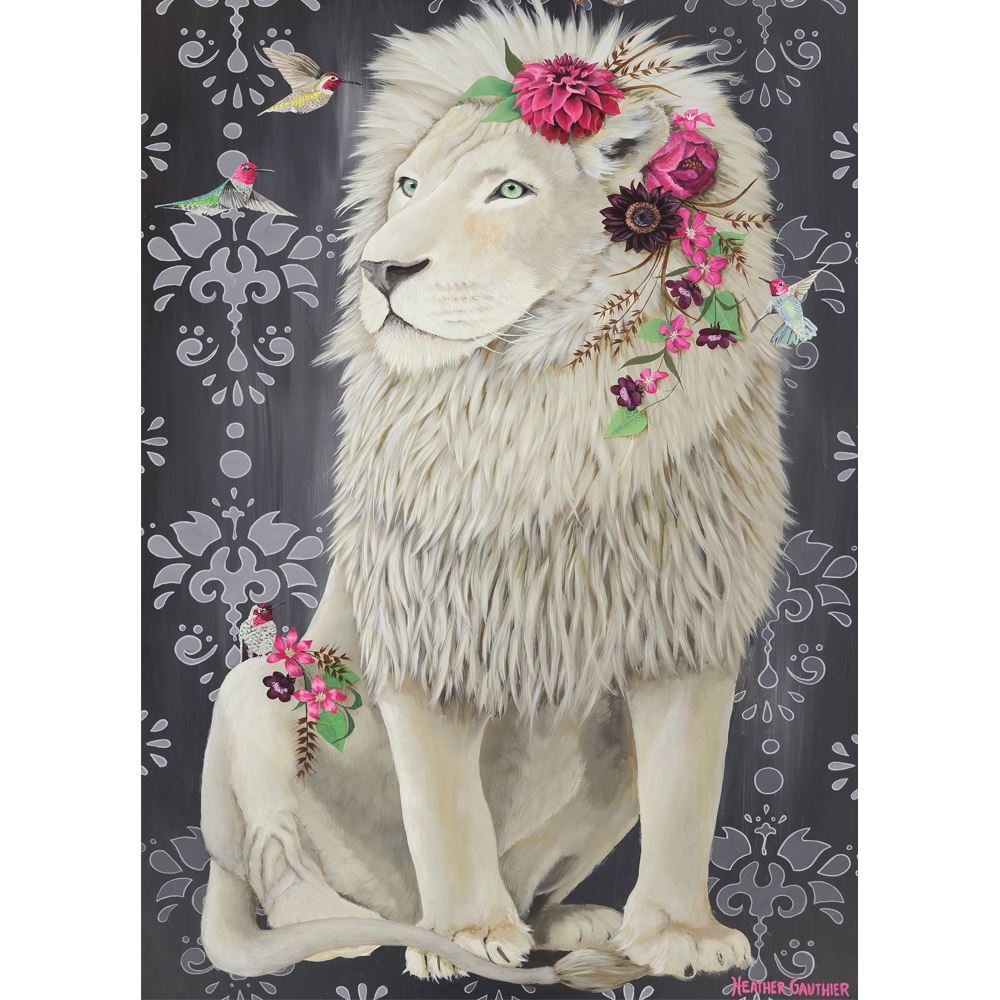 Holdson Puzzle - Wild Art, 500XL pc (White Lion)