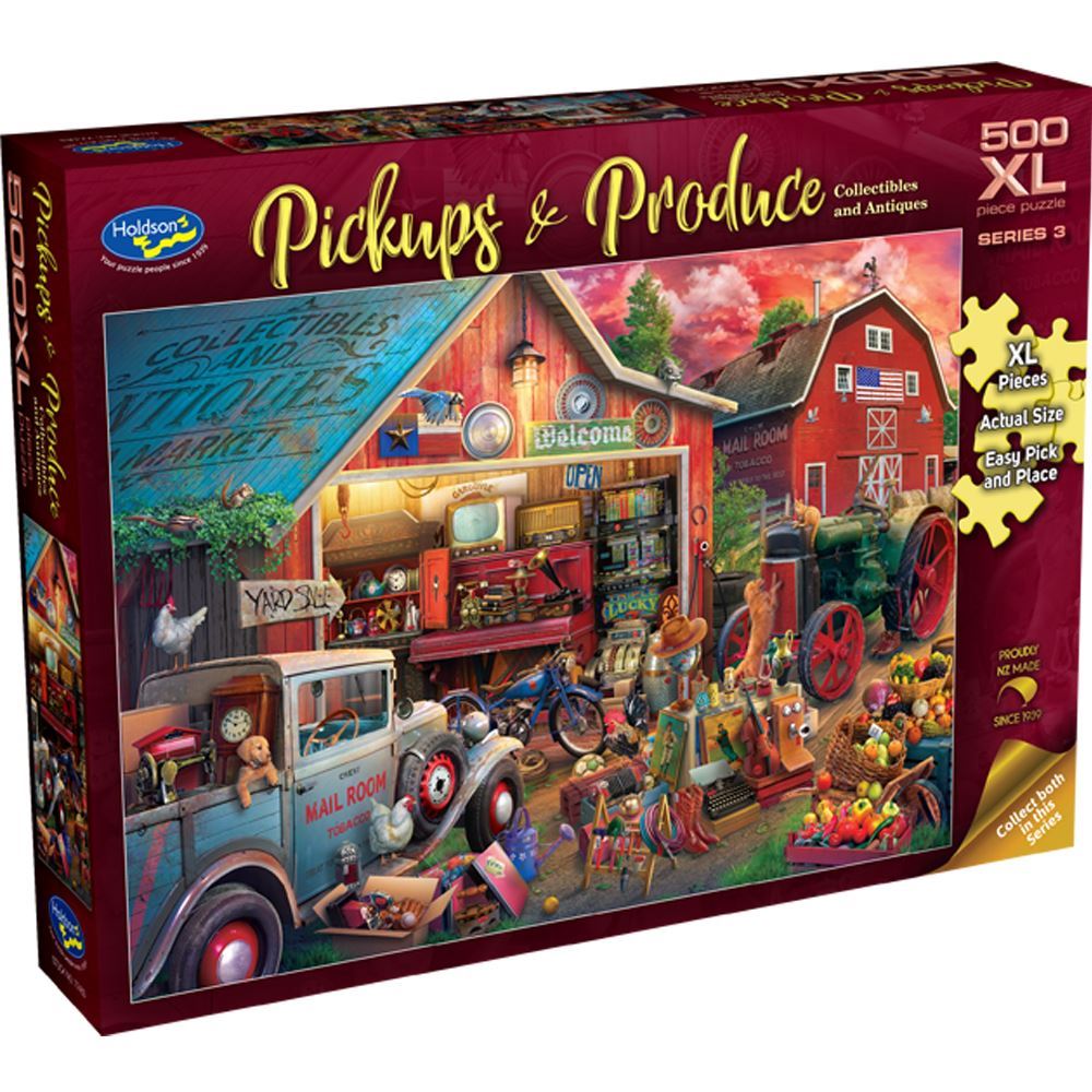 Holdson Puzzle - Pickups & Produce S3 500pc XL (Collectibles & Antiques)