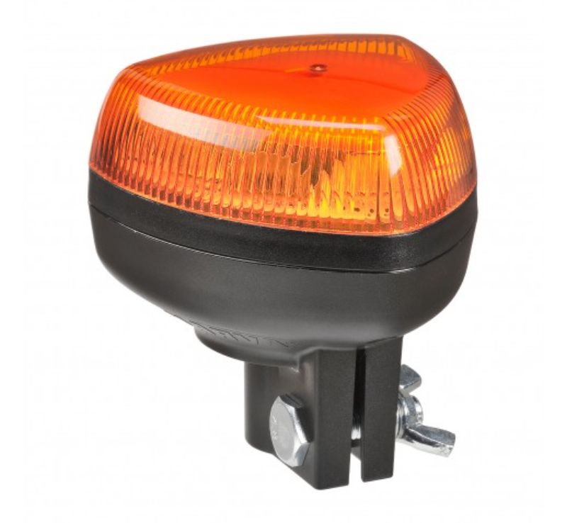 NARVA - AEROTECH LOW PROFILE AMBER LED STROBE POLE MOUNT