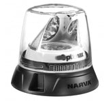 NARVA - OPTIMAX LED ROTATING BEACON AMBER/GREEN FLANGE BASE