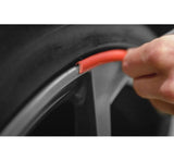 TYPE S - RED SELF ADHESIVE RIM ACCENT TRIM