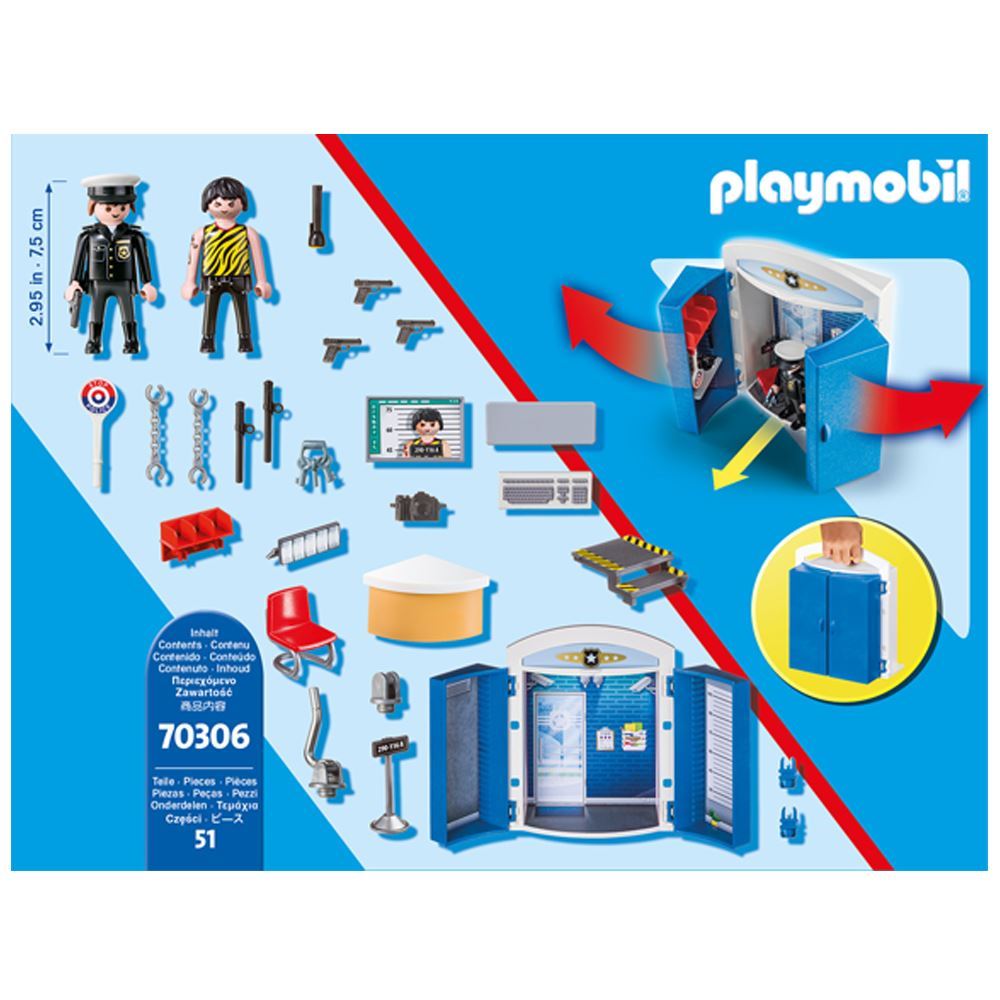 Playmobil - Police Station Play Box