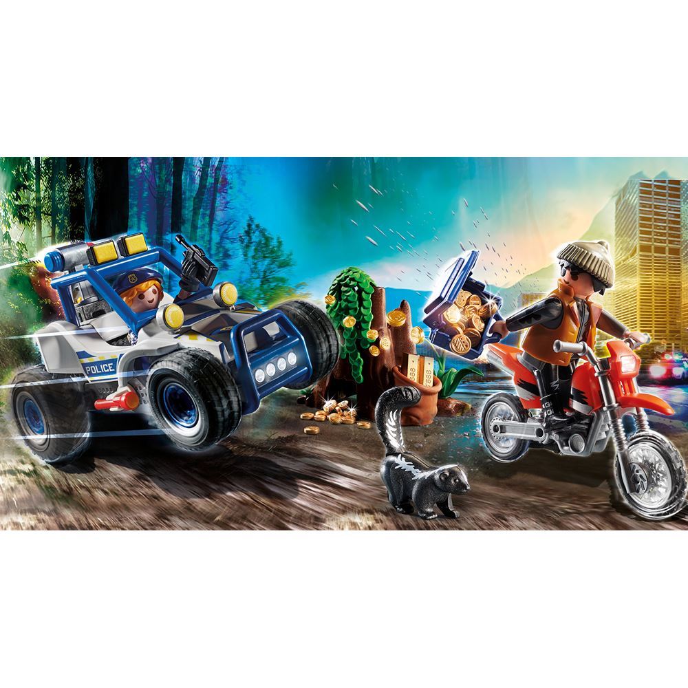 Playmobil - Off-road Car with Jewel Thief