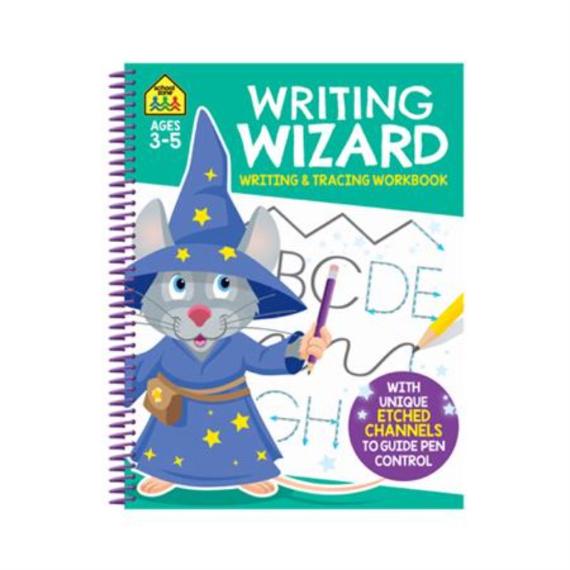 Tracing and Writing Book - School Zone Writing Wizard