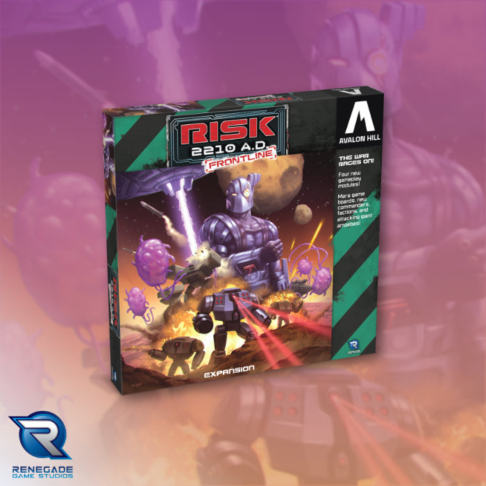 Risk 2210 A.D. - Frontline Expansion Board Game