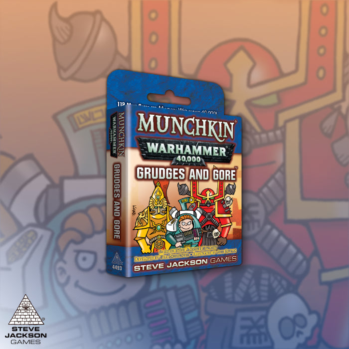 Munchkin - Warhammer 40;000 - Grudges and Gore - Board Game