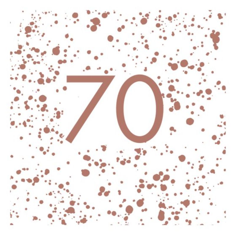 Elegant rose gold lunch napkins, pack of 16, perfect for parties and special occasions, stylish and absorbent.