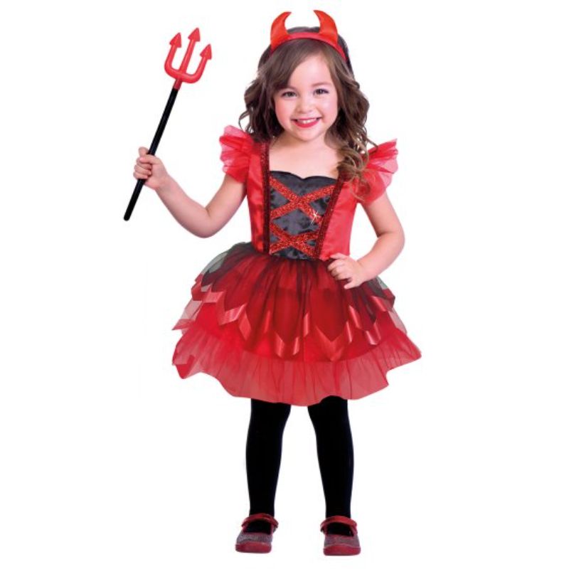 Costume Little Devil Girls 12-24 Months