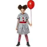 Costume Bad Clown Girls 10-12 Years