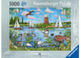 Life Along the Broads Jigsaw Puzzle 1000 Piece Ravensburger