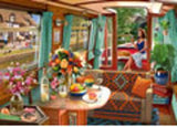 View from My Window No 1 Canal Boat Jigsaw Puzzle 1000 Piece Ravensburger