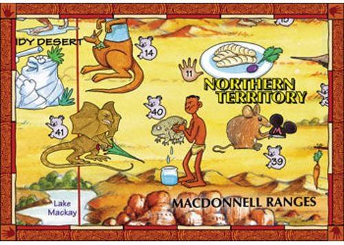 Blue Opal - Down Under Giant Map 300 Pieces