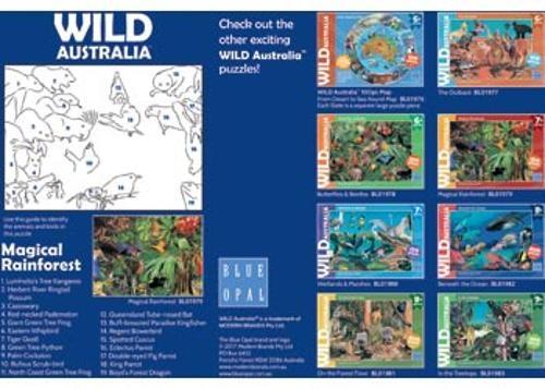 Blue Opal - Wild Aust Magical Rainforest 150 Pieces