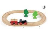 BRIO - Classic Little Forest Train Set 18 Pieces