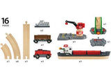 BRIO - Cargo Harbour Set 16 Pieces