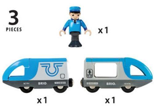 BRIO - Travel Battery Train 3 Pieces