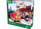 BRIO - Metro Railway Set 20 Pieces