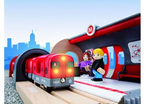 BRIO - Metro Railway Set 20 Pieces