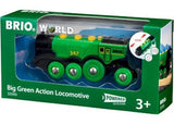 BRIO - Big Green Action Locomotive
