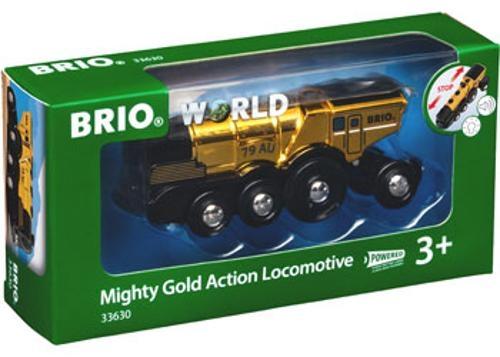 BRIO - Mighty Gold Action Locomotive