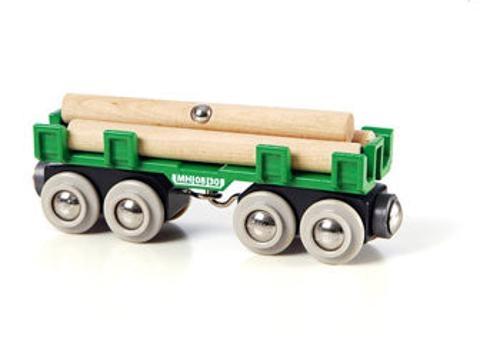 BRIO - Lumber Loading Wagon 4 Pieces