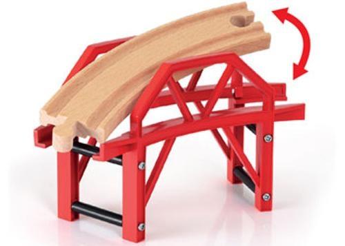 BRIO - Curved Bridge 4 Pieces