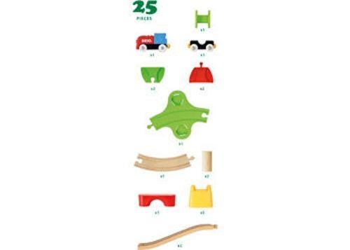 BRIO - My First Railway Battery Train Set 25 Pieces