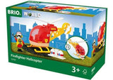 BRIO - Firefighter Helicopter 3 Pieces
