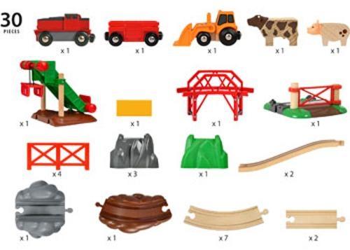 BRIO - Animal Farm Set 30 Pieces
