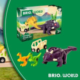 BRIO - Dinosaur Attack Set 4 pieces