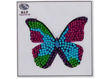 Crystal Art - Disco Butterfly 9x9cm Motif