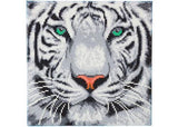 Crystal Art - White Tiger 30x30cm Kit