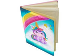 Crystal Art - Unicorn Smile Notebook 18x26cm