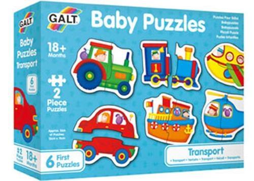 Galt - Baby Puzzles - Transport 2 Pieces