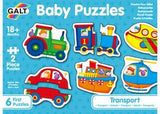 Galt - Baby Puzzles - Transport 2 Pieces