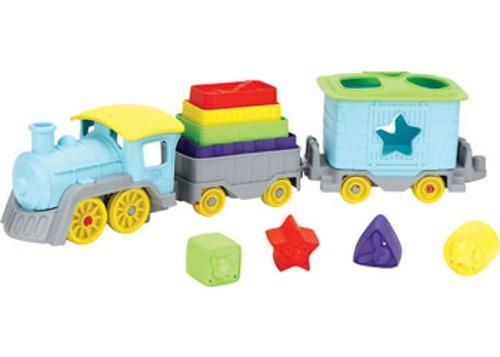 Green Toys - Stack & Sort Train